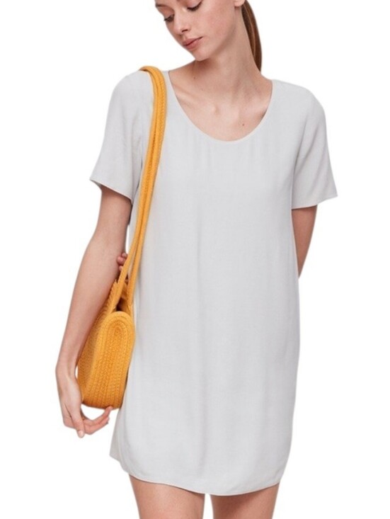 Aritzia Dresses & Skirts - Aritzia Wilfred Free Teigen Dress Women Medium White Resort Coastal Luxury Beach